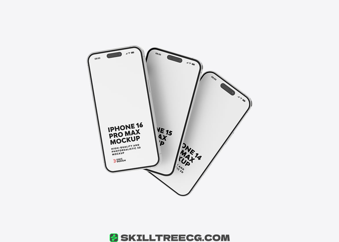 图片[6]-iPhone 14 iPhone 15 iPhone 16 Mockup（723308）-技能树